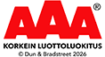AAA korkein luottoluokitus